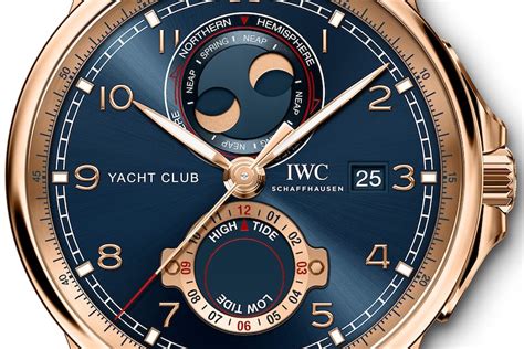 Introducing IWC ポルトギーゼ・ヨットクラブ・ムーン&タイド 